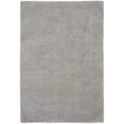 Asiatic Cosy Textures Lulu Soft Touch Silver Rug Sizes Available