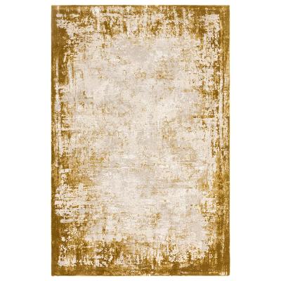 Asiatic Easy Kuza Border Gold Rug Sizes Available