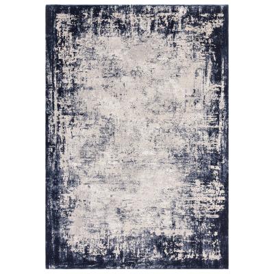 Asiatic Easy Kuza Border Navy Rug Sizes Available