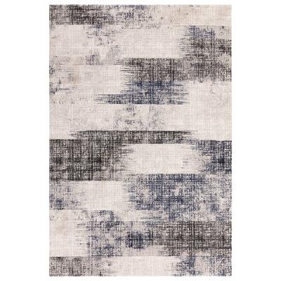 Asiatic Easy Kuza Lines Blue Rug Sizes Available