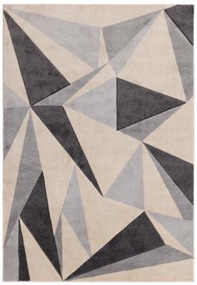Asiatic Easy Sketch Kaleidoscope Grey Rug Sizes Available