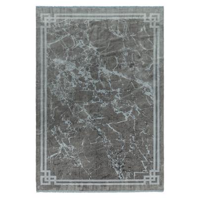 Asiatic Contemporary Design Zehraya Border Silver Rug Sizes Available