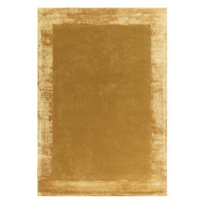 Asiatic Contemporary Plain Ascot Gold Rug Sizes Available
