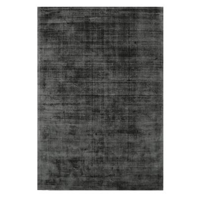 Asiatic Contemporary Plain Blade Charcoal Rug Sizes Available