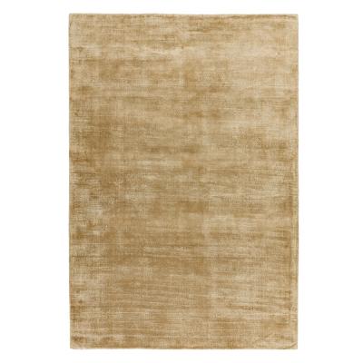 Asiatic Contemporary Plain Blade Soft Gold Rug Sizes Available