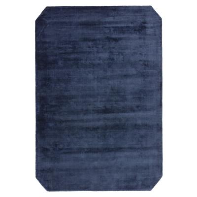 Asiatic Contemporary Plain Gleam Navy Rug Sizes Available