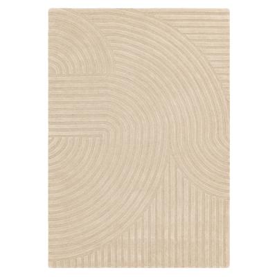 Asiatic Contemporary Plain Hague Sand Rug Sizes Available