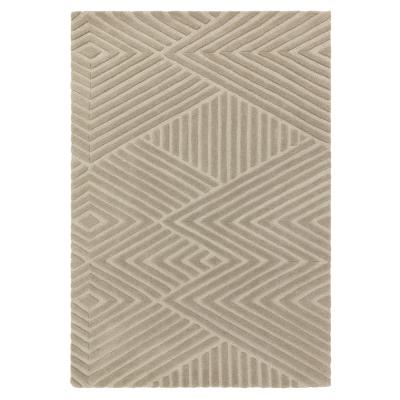 Asiatic Contemporary Plain Hague Taupe Rug Sizes Available