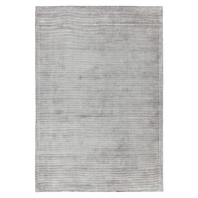 Asiatic Contemporary Plain Reko Silver Rug Sizes Available