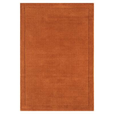 Asiatic Contemporary Plain York Terracotta Rug Sizes Available