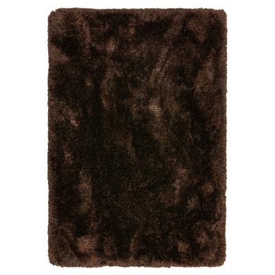 Asiatic Cosy Textures Plush Dark Chocolate Rug Sizes Available