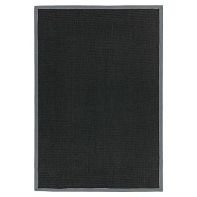 Asiatic Natural Weaves Sisal Black And Grey Rug Sizes Available