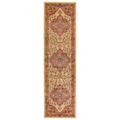Asiatic Windsor Red Runner 67cm X 230cm