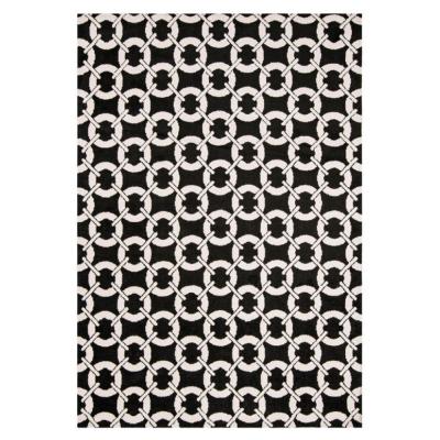 Asiatic Contemporary Design Arlo Buckle Black Rug 200cm X 300cm