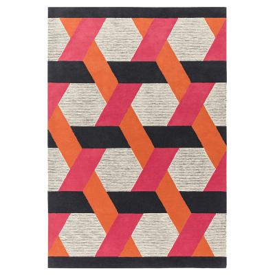 Asiatic Contemporary Design Camden Orange Rug Sizes Available
