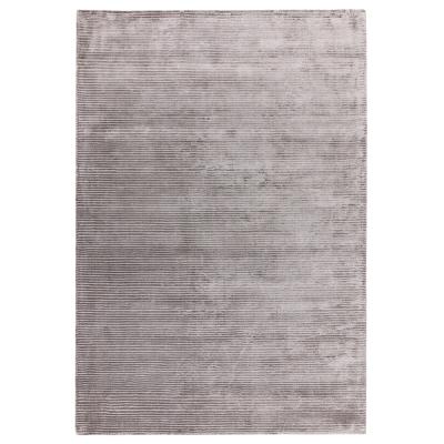 Asiatic Contemporary Plain Bellagio Silver Rug Sizes Available