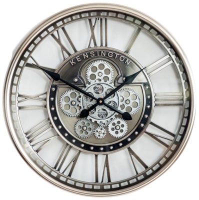 Product photograph of Kensington Wall Clock - 54cm X 54cm from Choice Furniture Superstore