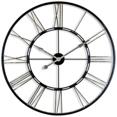 Product photograph of Large Skeleton Wall Clock - 110cm X 110cm from Choice Furniture Superstore