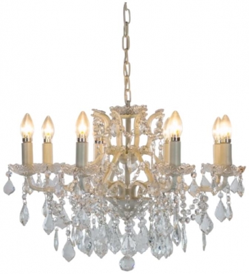 Product photograph of 8 Branch French Chandelier from Choice Furniture Superstore