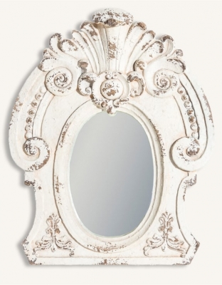 Antique Architectural Wall Mirror 70cm X 81cm