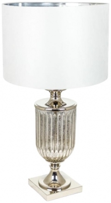 Product photograph of Antiqued Glass Urn Lamp from Choice Furniture Superstore