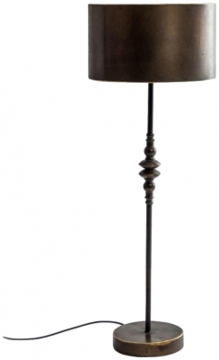 Product photograph of Brown Large Franklin Table Lamp from Choice Furniture Superstore