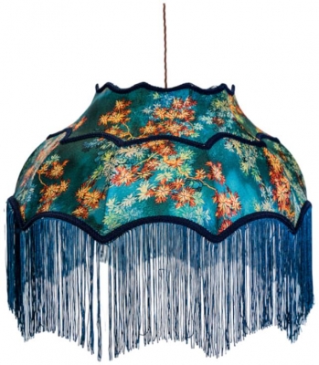 Product photograph of Frilled Lamp Shade from Choice Furniture Superstore