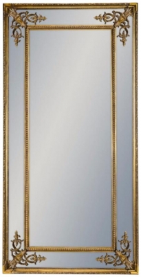 Tall French Without Crest Mirror 91cm X 183cm