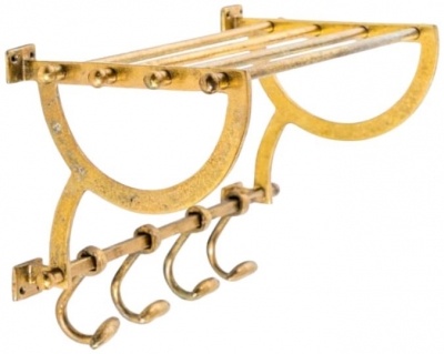Product photograph of Luggage Rack With Coat Hooks from Choice Furniture Superstore