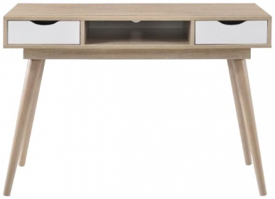 Product photograph of Alford 2 Drawer Desk from Choice Furniture Superstore