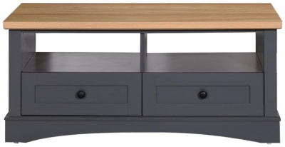 Product photograph of Carden 2 Drawer Coffee Table from Choice Furniture Superstore