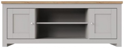Product photograph of Lisbon 2 Door Tv Unit from Choice Furniture Superstore