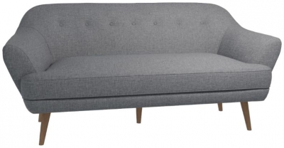 Product photograph of Snowdonia Grey 3 Seater Sofa from Choice Furniture Superstore