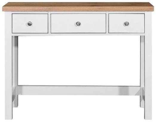 Astbury White 3 Drawer Dressing Table