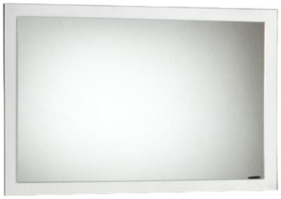 Simona White Italian Rectangular Wall Mirror 90cm X 60cm