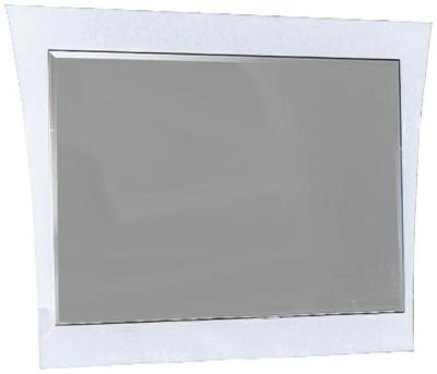 Product photograph of Sofia White Italian Rectangular Wall Mirror - 80cm X 110cm from Choice Furniture Superstore