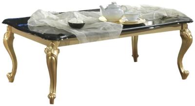 Product photograph of Sofia Black Italian Coffee Table from Choice Furniture Superstore