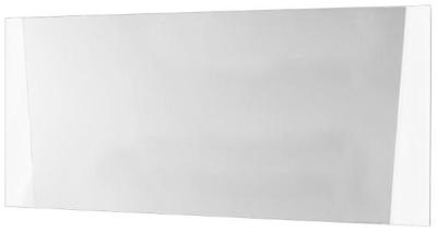 Product photograph of Elisa White Italian Rectangular Wall Mirror - 150cm X 70cm from Choice Furniture Superstore