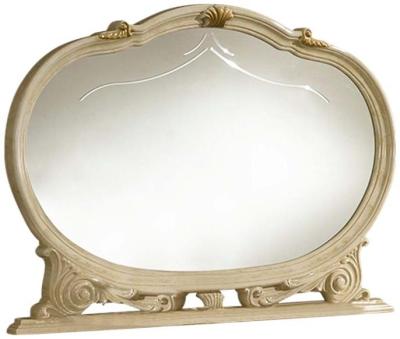 Product photograph of New Venus Beige Italian Dressing Mirror - 130cm X 95cm from Choice Furniture Superstore