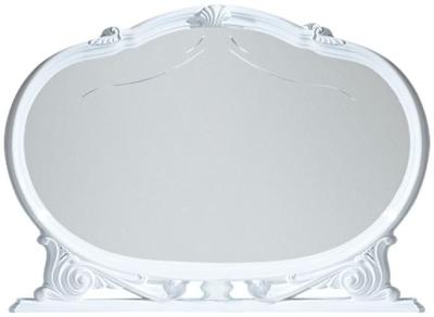 Product photograph of New Venus White Italian Dressing Mirror - 130cm X 95cm from Choice Furniture Superstore