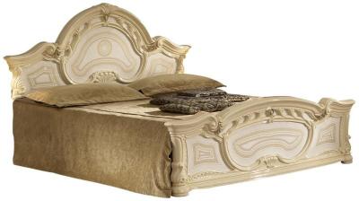 Product photograph of Sara Beige Italian 5ft King Size Bed from Choice Furniture Superstore