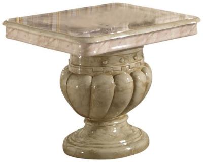Product photograph of Betty Onyx Italian Square Lamp Table from Choice Furniture Superstore