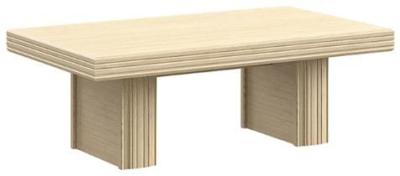 Product photograph of Sonia Light Oak Italian Coffee Table from Choice Furniture Superstore