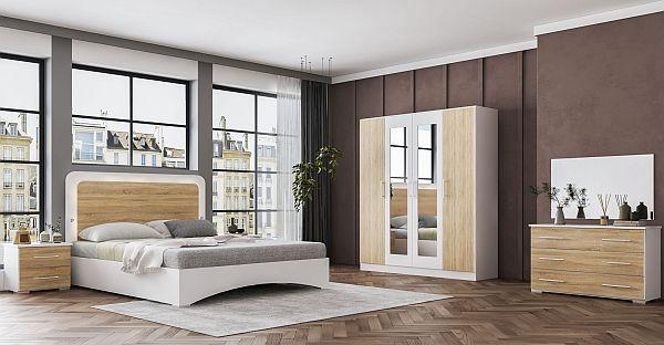 Dalia Light Oak Bedroom