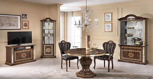 New Venus Walnut-Gold Dining