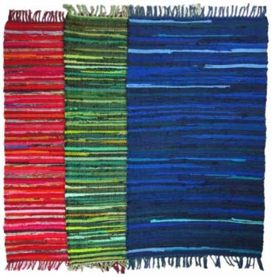 Assorted Chindi Rag Rug 120 X 180cm Pack Of 6