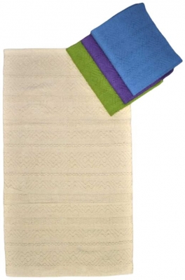 Assorted Colour Rug 90 X 150cm Pack Of 12