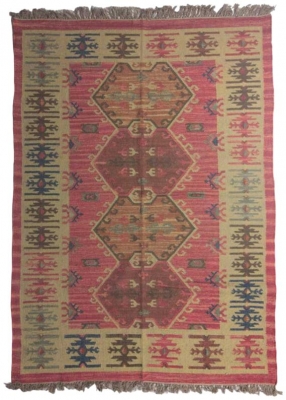 Product photograph of Multi Coloured Kite Wool Rug - 170 X 250cm from Choice Furniture Superstore