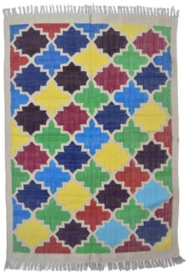 Product photograph of Rangoli Coloured Rug - 140 X 200cm from Choice Furniture Superstore