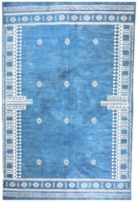 Product photograph of Star Denim Printed Rug - 150 X 245cm from Choice Furniture Superstore